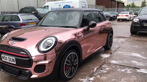 mini cooper rose gold